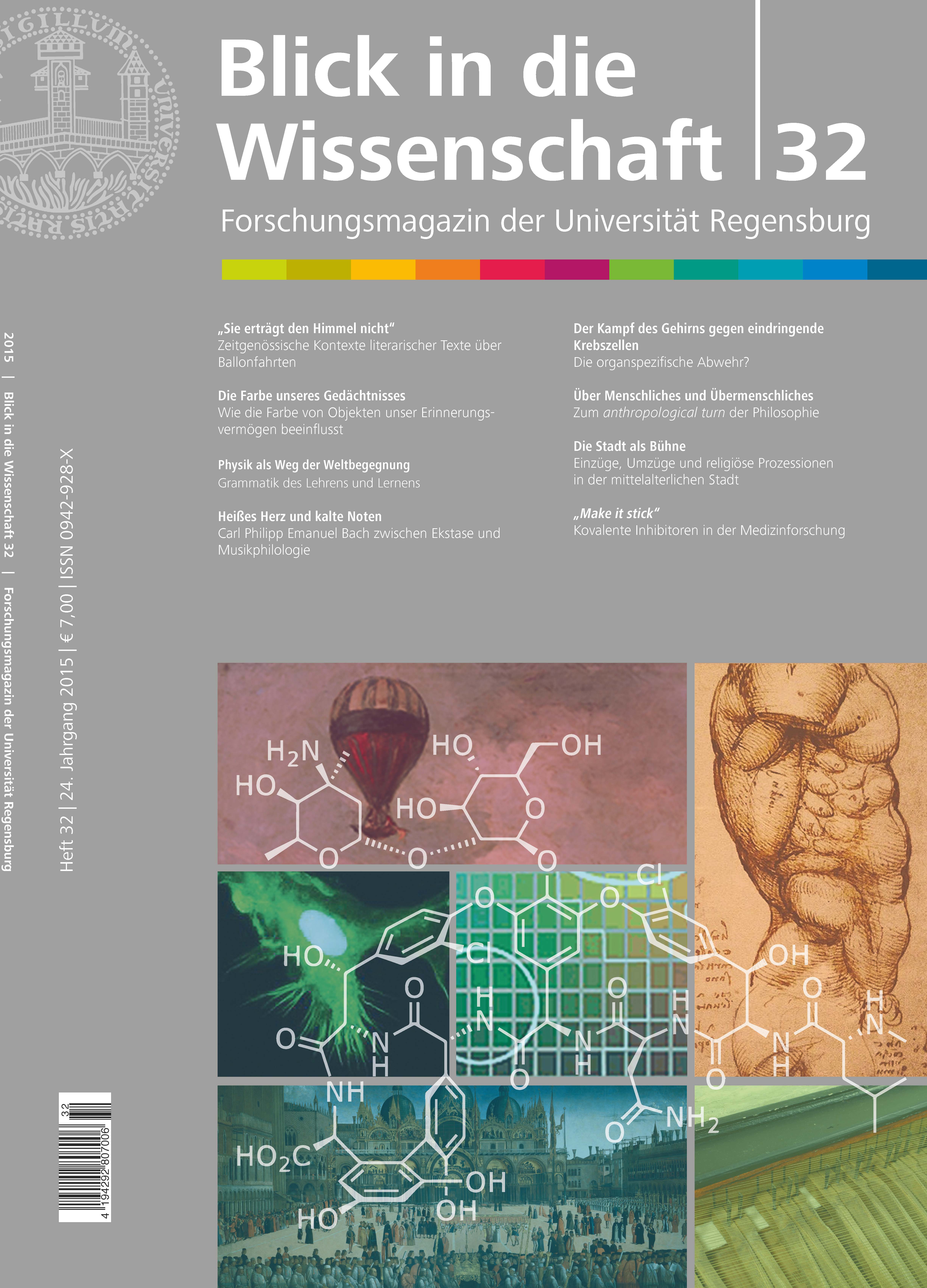 Forschungsmagazin der Universität Regensburg